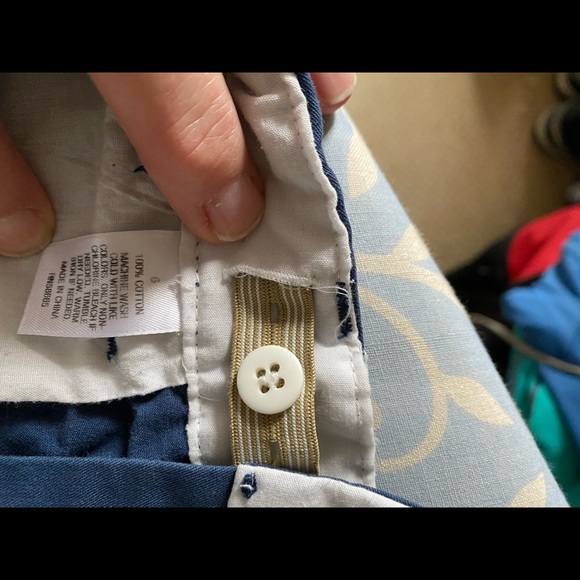 Tucker and Tate boys cotton shorts, navy blue EUC - Picture 5 of 5